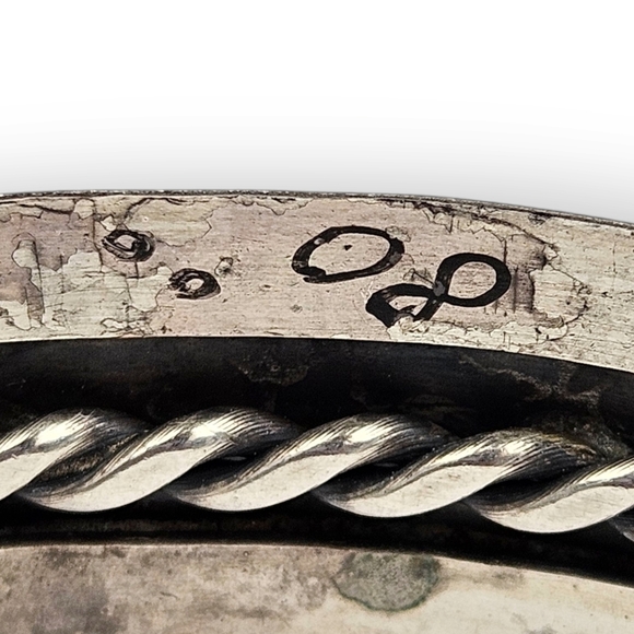 Navajo Sterling Turquoise Cuff Bracelet 7 Stone 925 Silver Vtg Native American - Picture 7 of 9